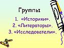 Группы