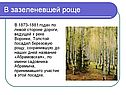 В зазеленевшей роще