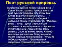 Поэт русской природы