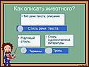 Как описать животного