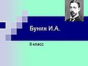 Бунин И.А
