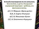 Внутренний мир героя