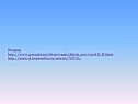 Ресурсы: http://www
