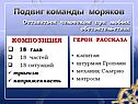 Подвиг команды моряков