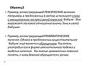 Пример, иллюстрирующий лексические явления