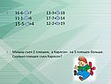 Малыш съел 2 плюшки, а Карлсон- на 5 плюшек больше. Сколько плюшек съел Карлсон